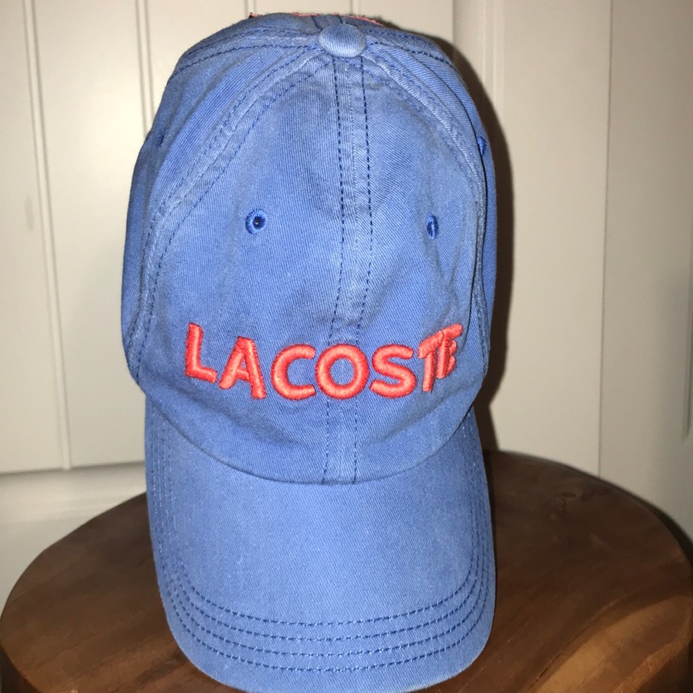 Blue Lacoste Baseball Cap- Ajustable